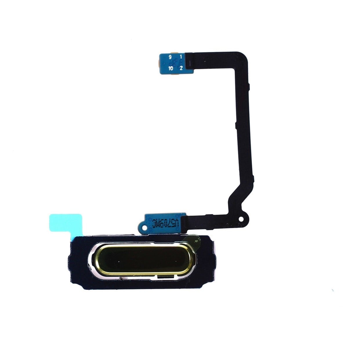 Samsung Galaxy S5 G900 Home Tuş Bordu Filmi Gold