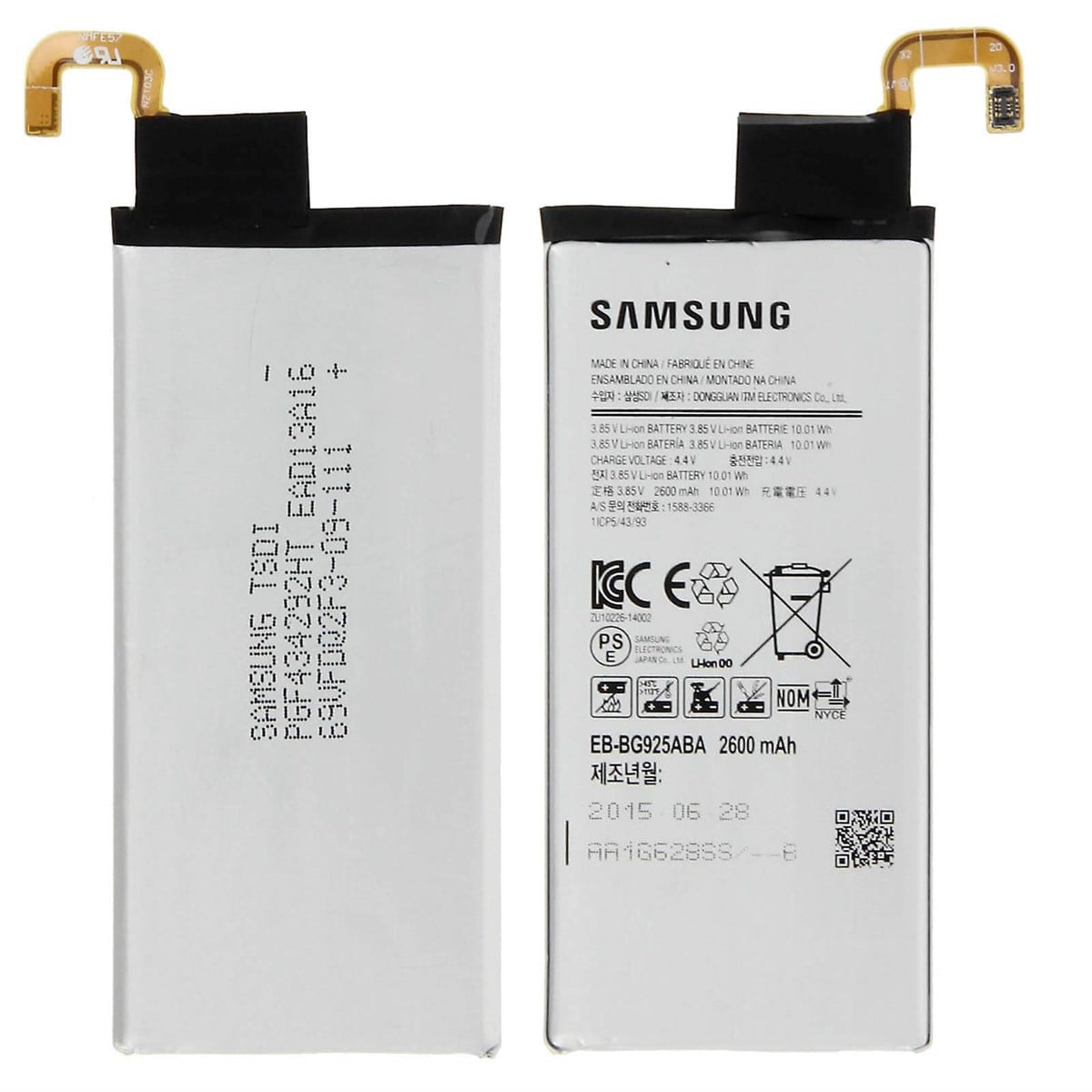 Samsung Galaxy S6 Edge G925 Batarya Pil Servis