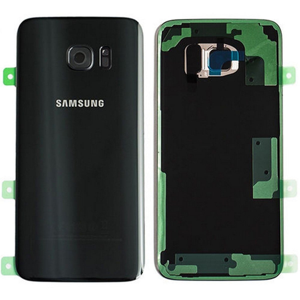 Samsung Galaxy S7 Edge G935 Kasa Kapak Siyah Çıtasız