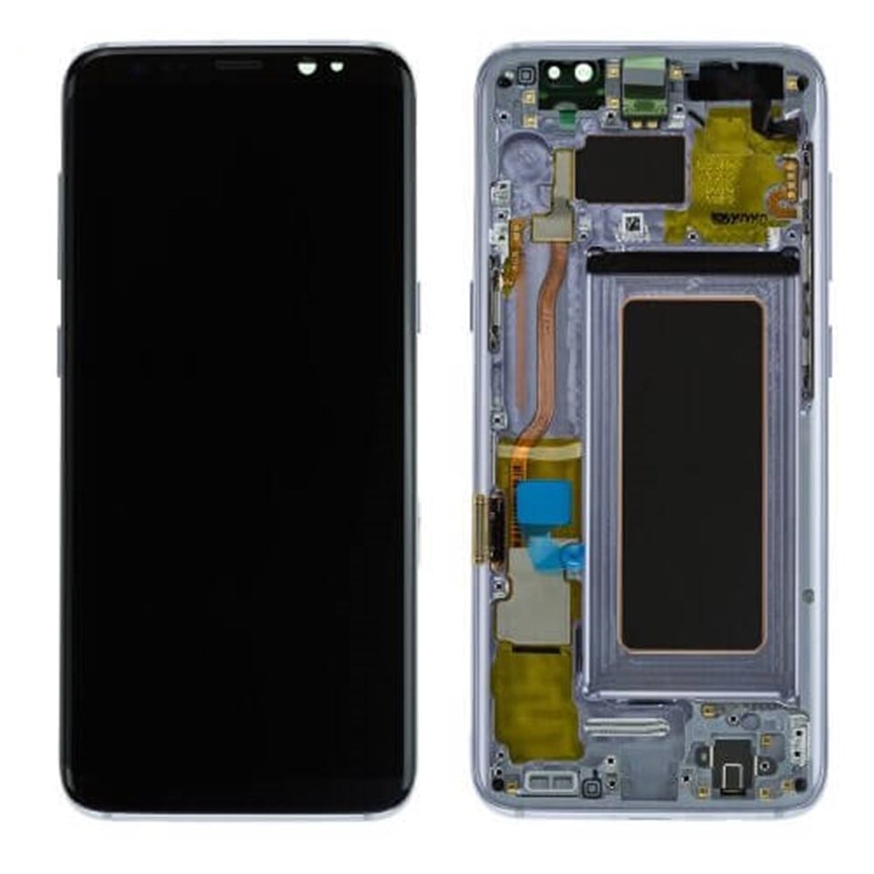 Samsung Galaxy S9 Plus G965 Lcd Ekran Dokunmatik Gri Servis GH97-21692C