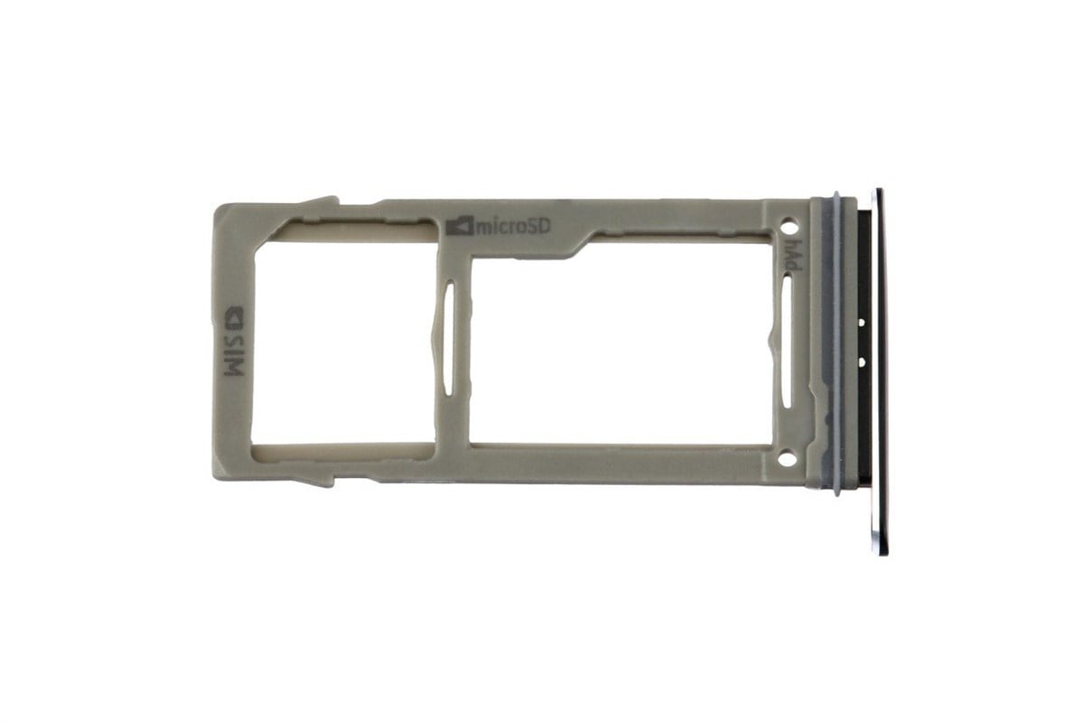 Samsung Galaxy S9 plus G965 Sim Kart Tepsisi Siyah Çift
