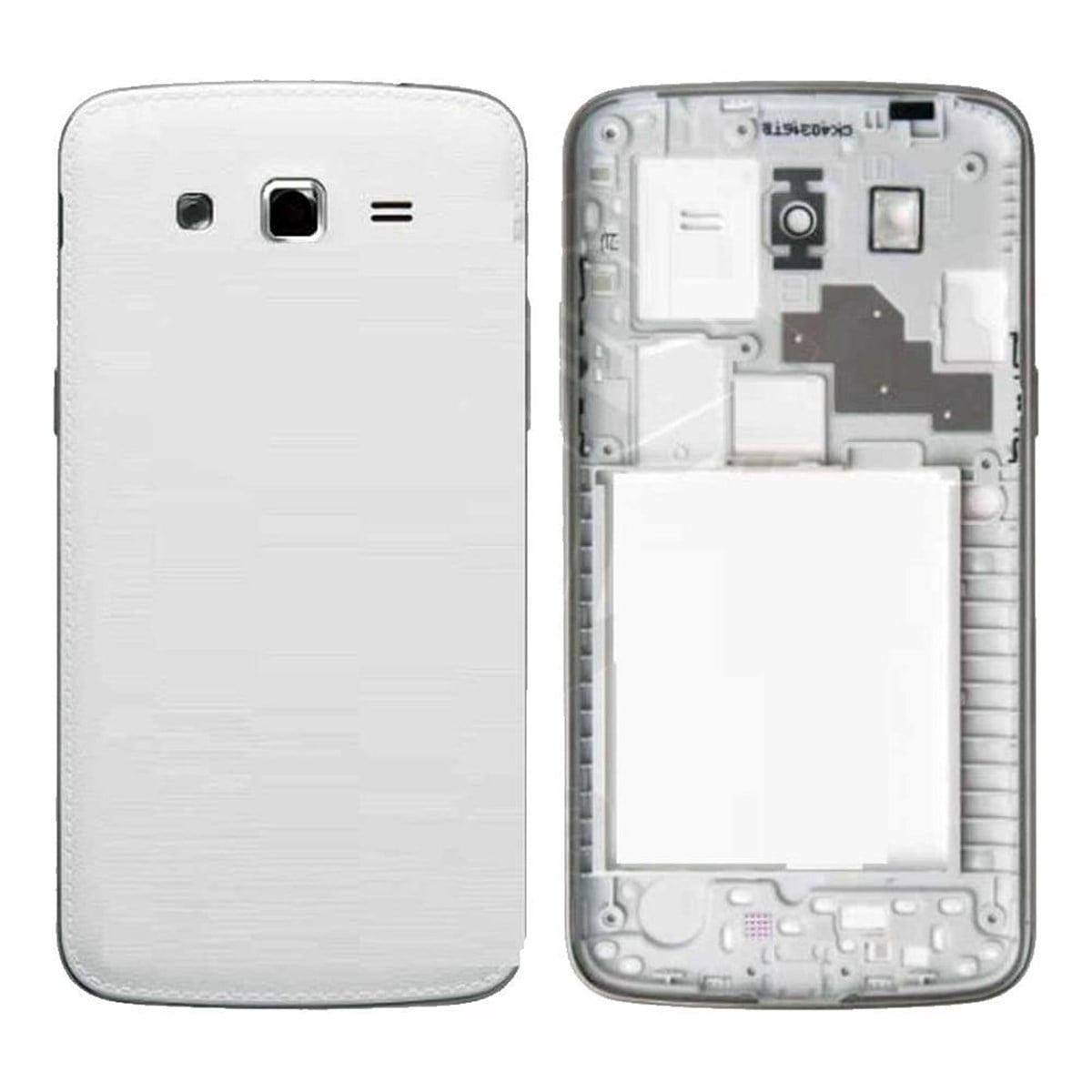 Samsung Grand 2 G7106 Kasa Kapak Beyaz No Duos Çıtasız