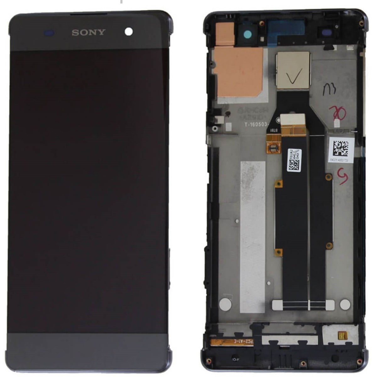 Sony Xperia Xa Lcd Ekran Dokunmatik Siyah Çıtalı