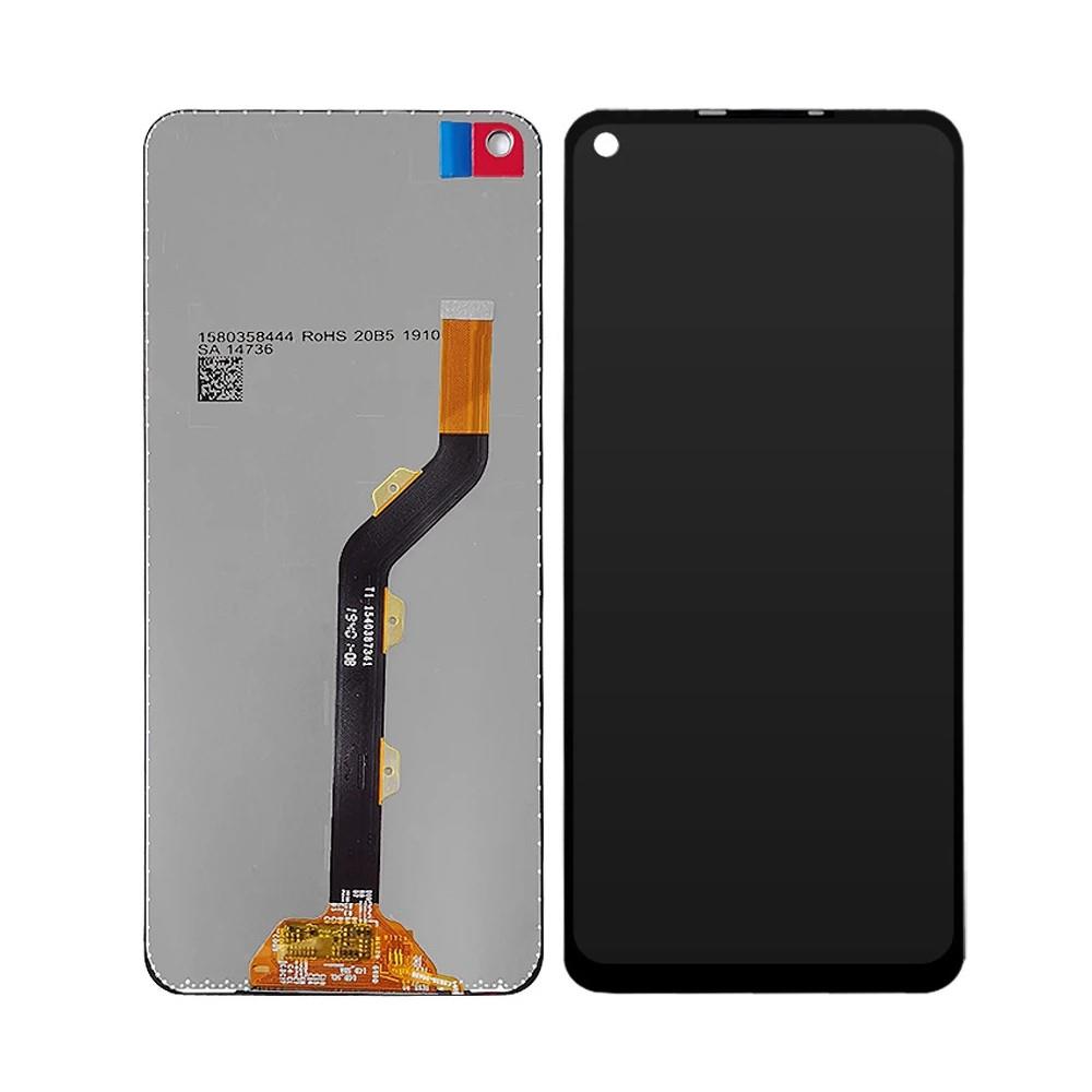 Tecno Camon 12 Air Lcd Ekran Dokunmatik Siyah Çıtasız