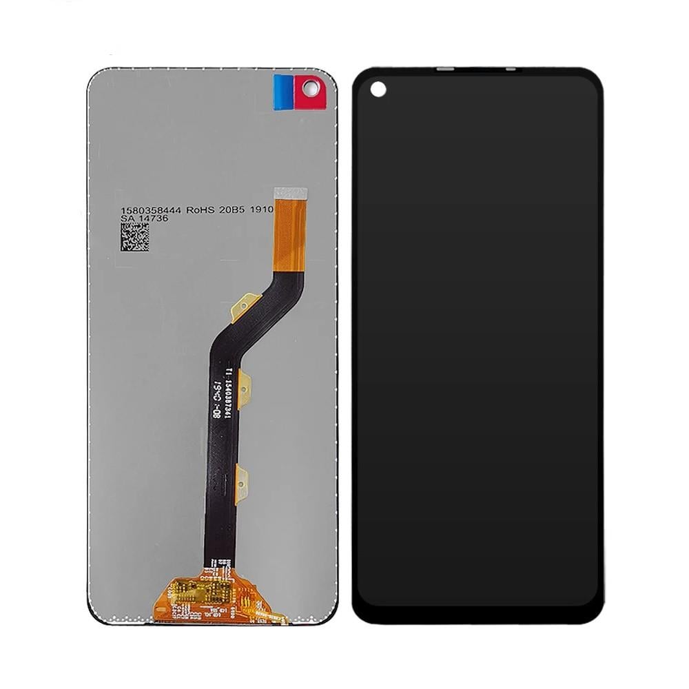 Tecno Camon 12 Lcd Ekran Dokunmatik Siyah Çıtasız