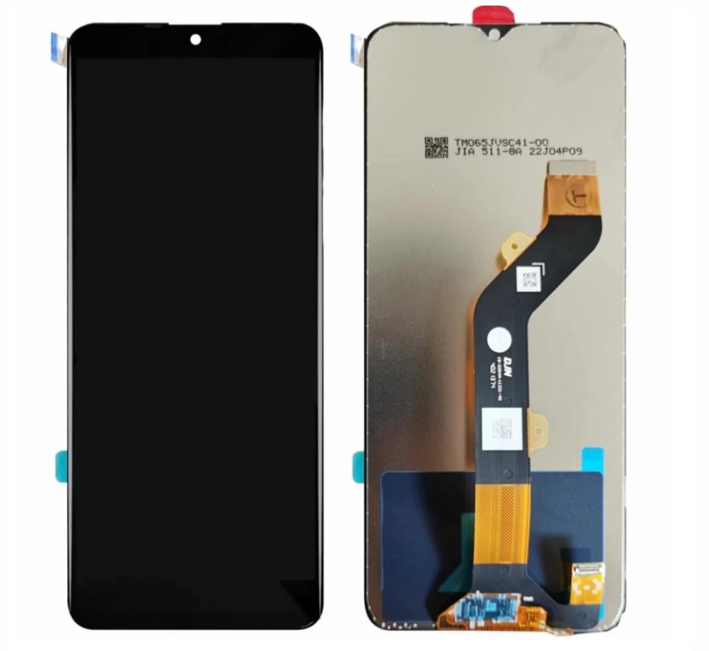 Tecno Spark 8c Lcd Ekran Dokunmatik Siyah Çıtasız Servis