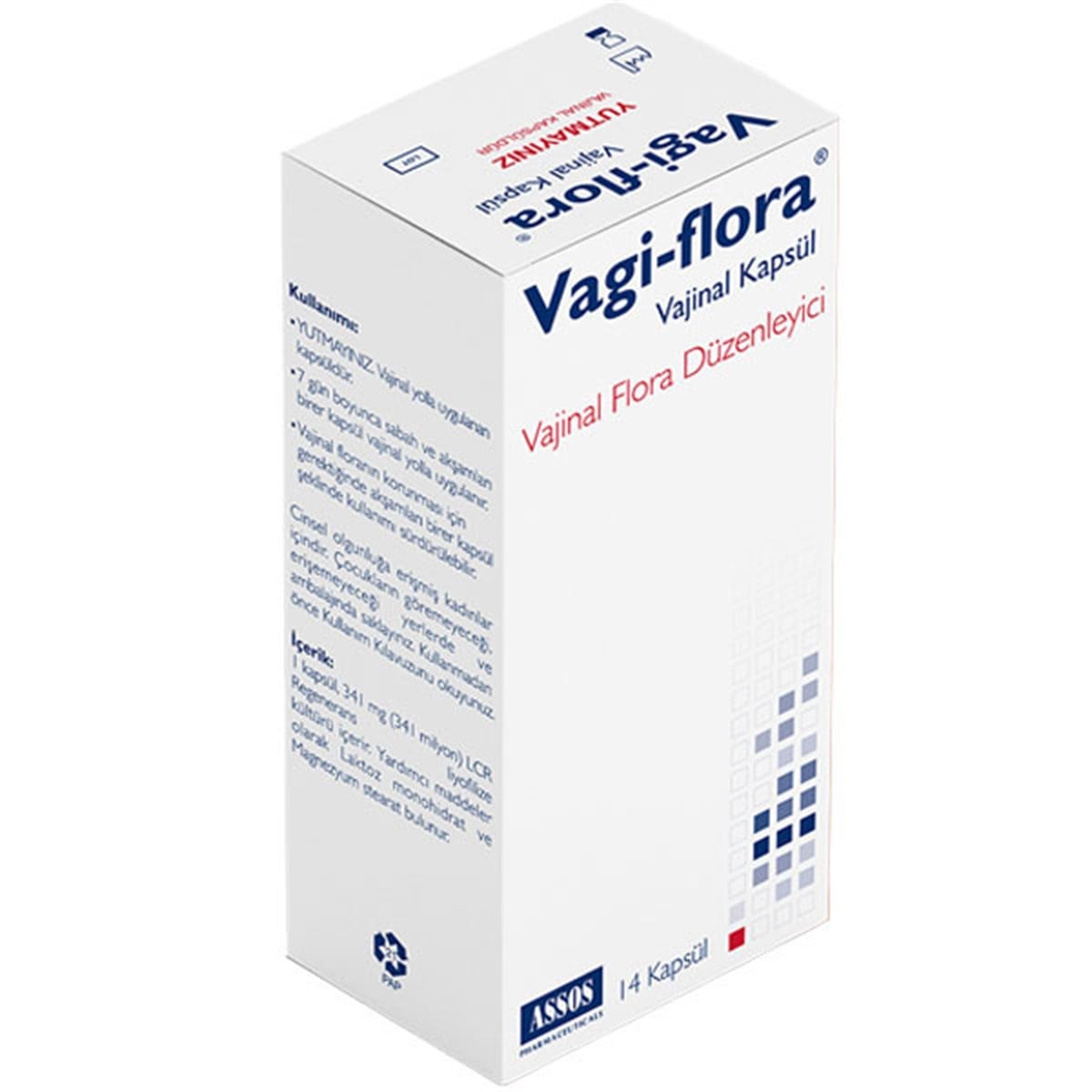 Vagi-Flora Vajinal Flora Düzenleyici 14 Kapsül