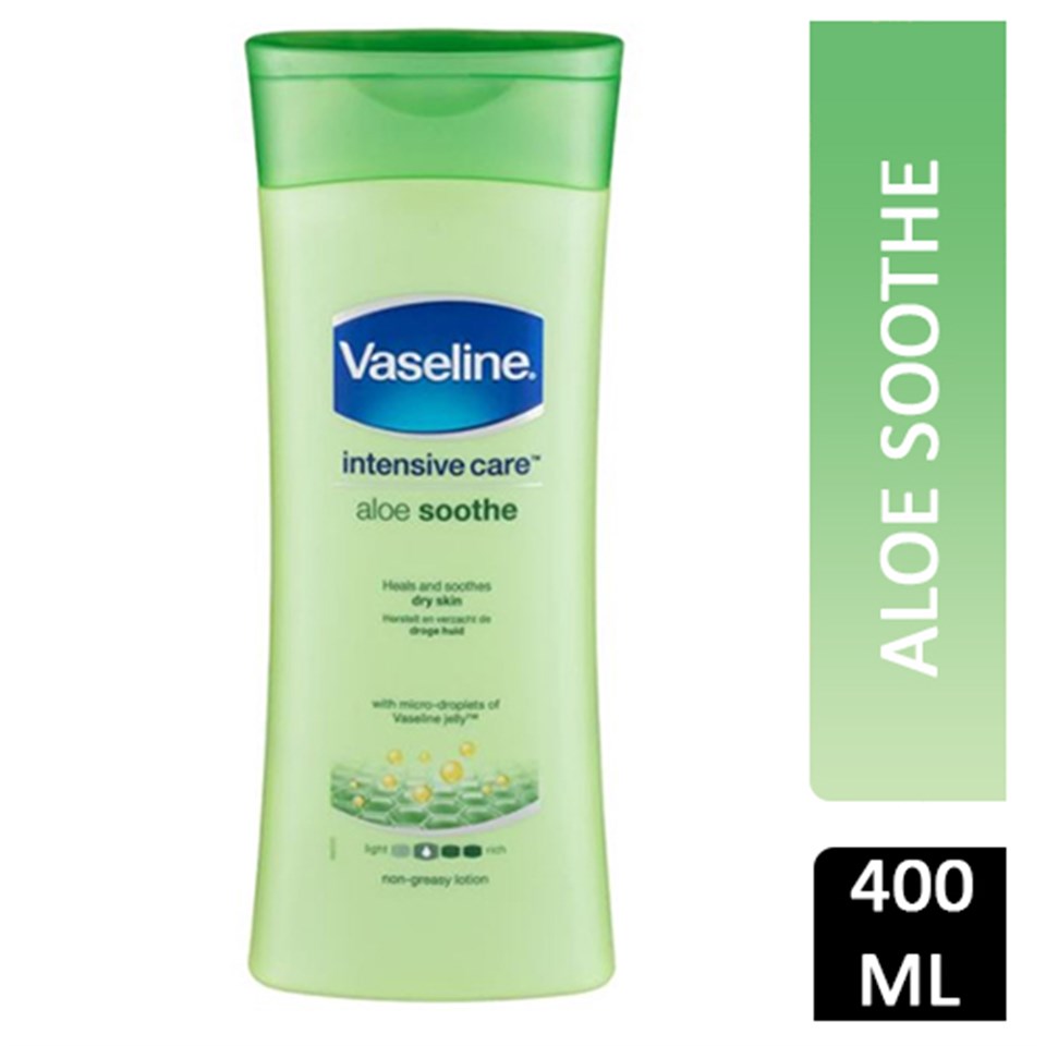 Vaseline Intensive Care Aloe Soothe Losyon 400 ml