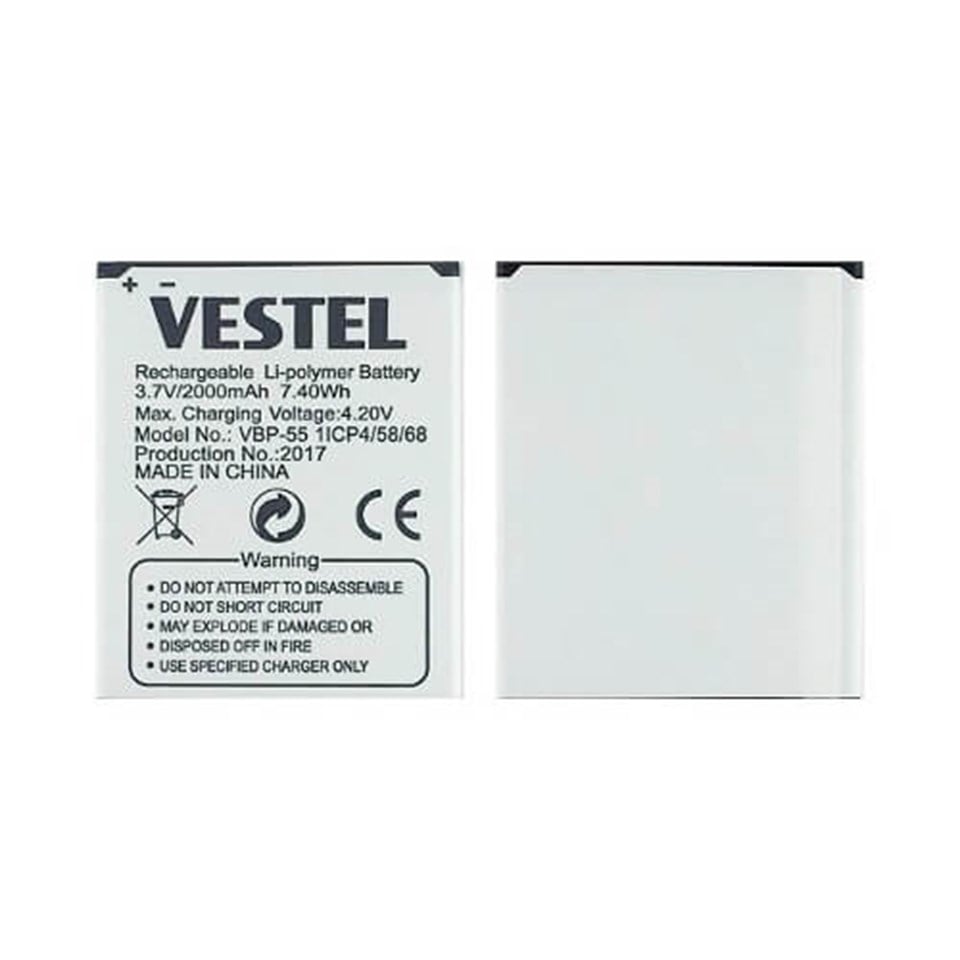 Vestel Venüs 5. 5 Batarya Pil