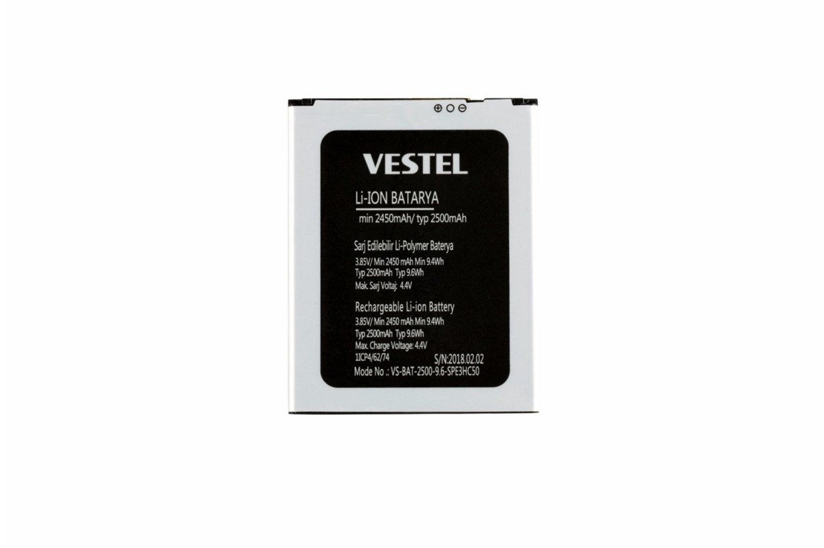 Vestel Venüs E3 Batarya Pil