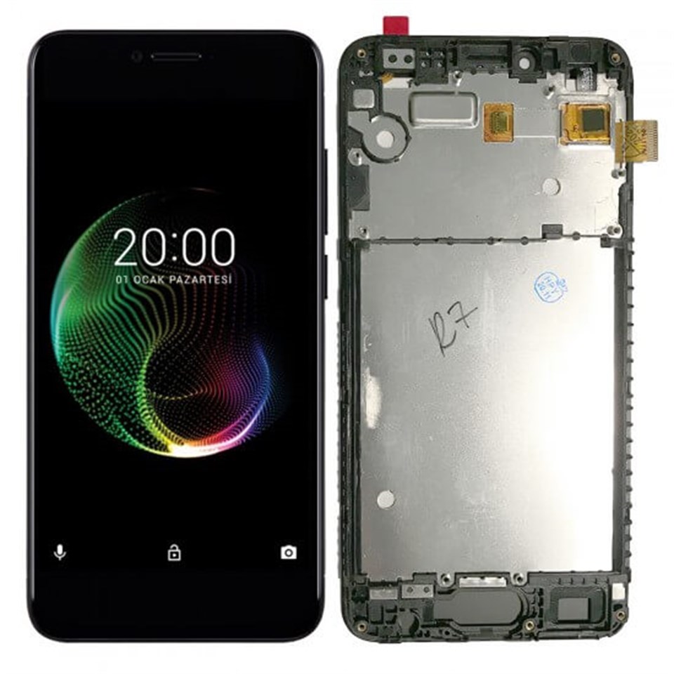 Vestel Venüs E3 Lcd Ekran Dokunmatik Siyah Çıtalı