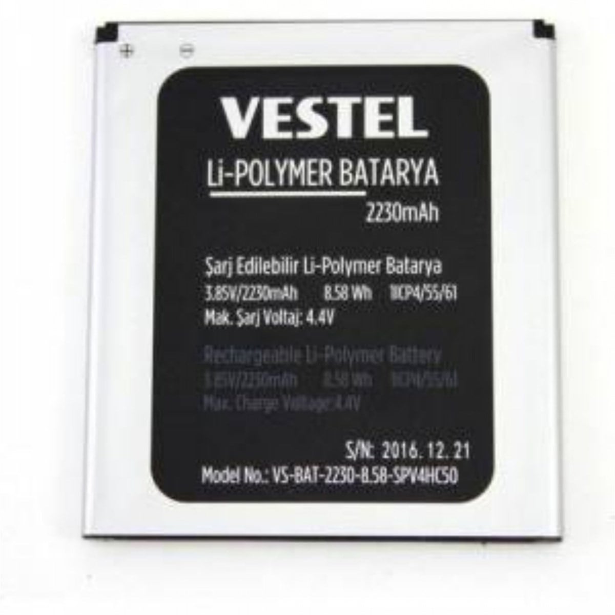 Vestel Venüs V3 5000 Batarya Pil