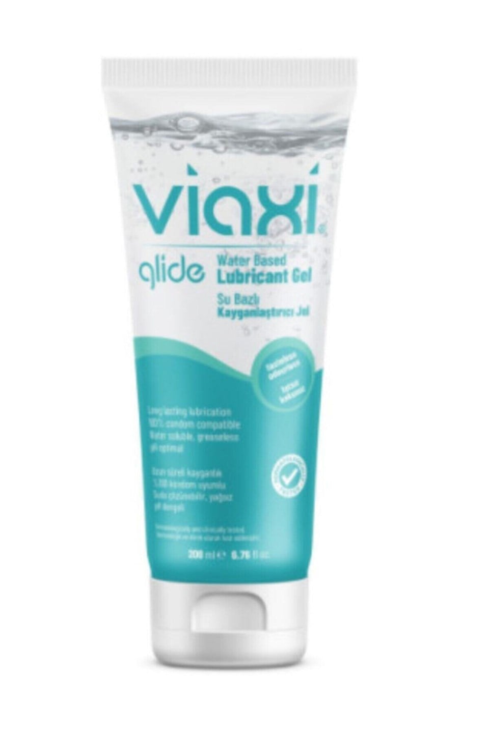 Viaxi Glide Kayganlaştırıcı Jel Sade 200 ml