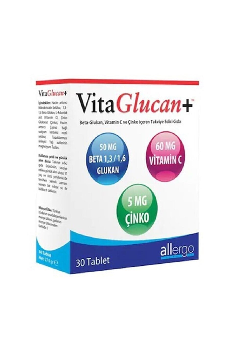 Vitaglucan Beta-Glucan 30 Kapsül