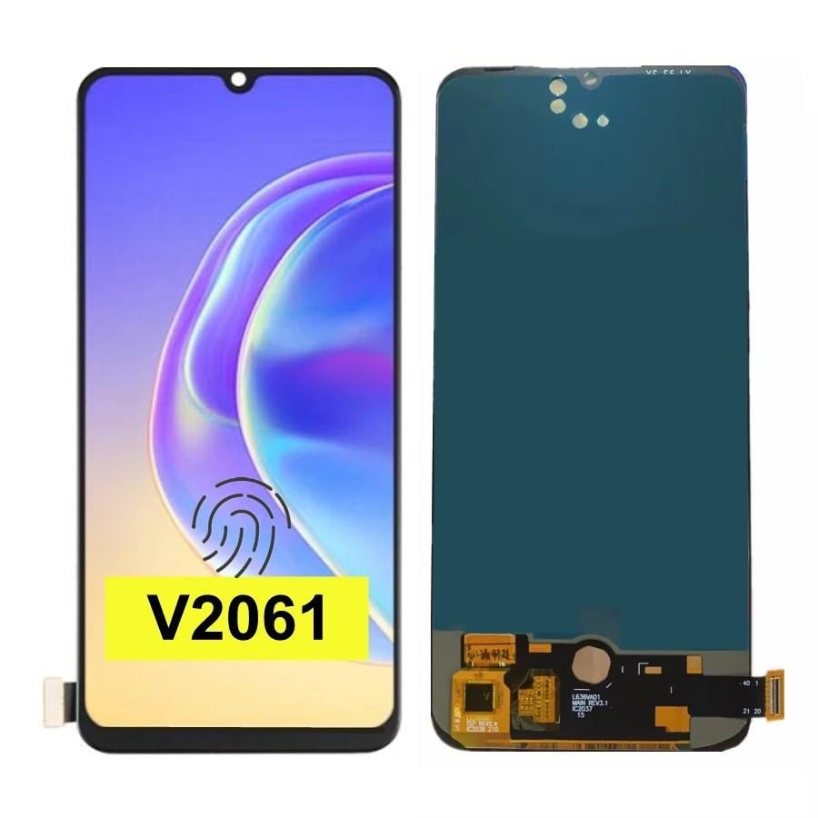 Vivo V21 E Uyumlu Lcd Ekran Dokunmatik Siyah Çitasız