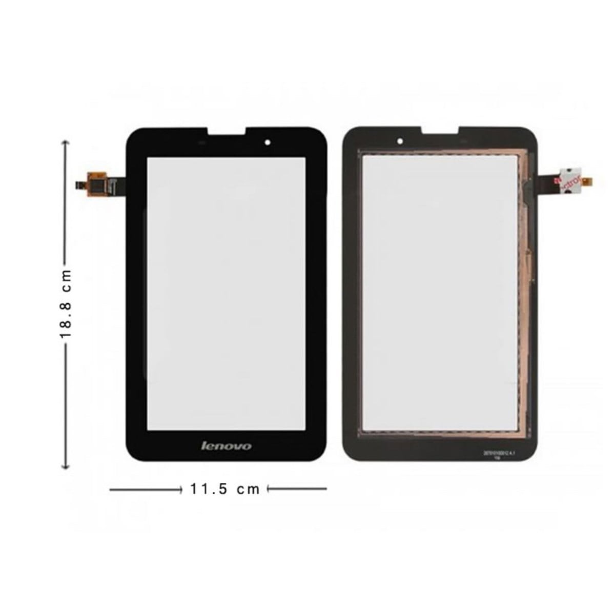 Vodafone Smart Tab 3 Dokunmatik Touch Siyah Çıtasız