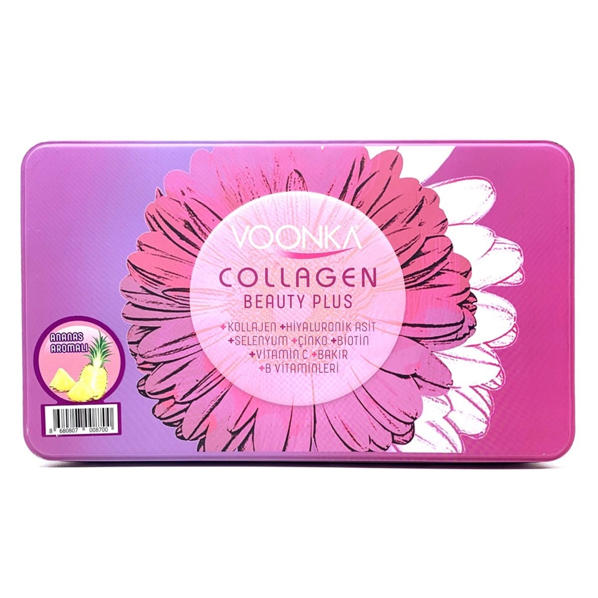 Voonka Collagen Beauty Plus Ananas Aromalı 30 şaşe