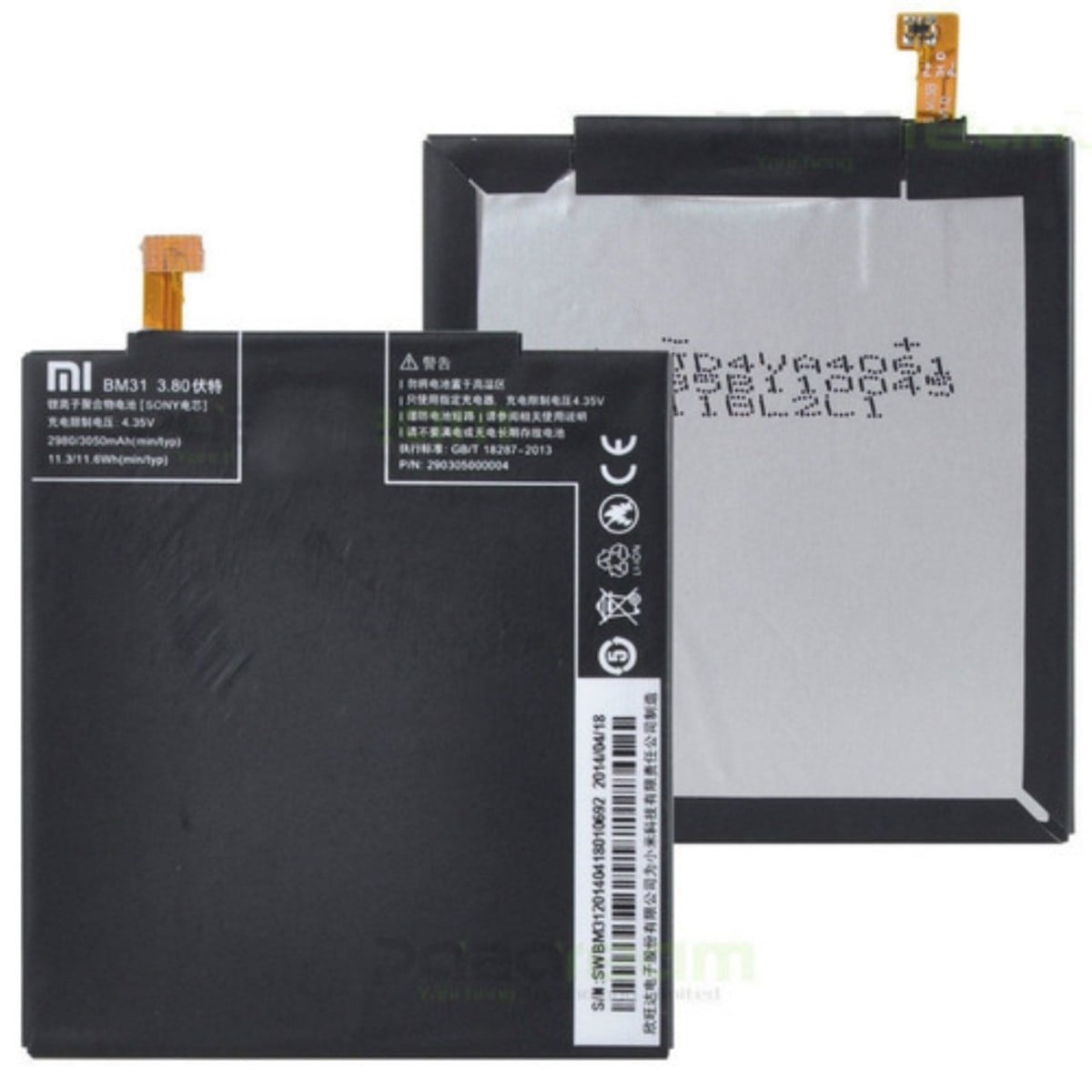 Xiaomi Mi 3 Bm31 Batarya Pil