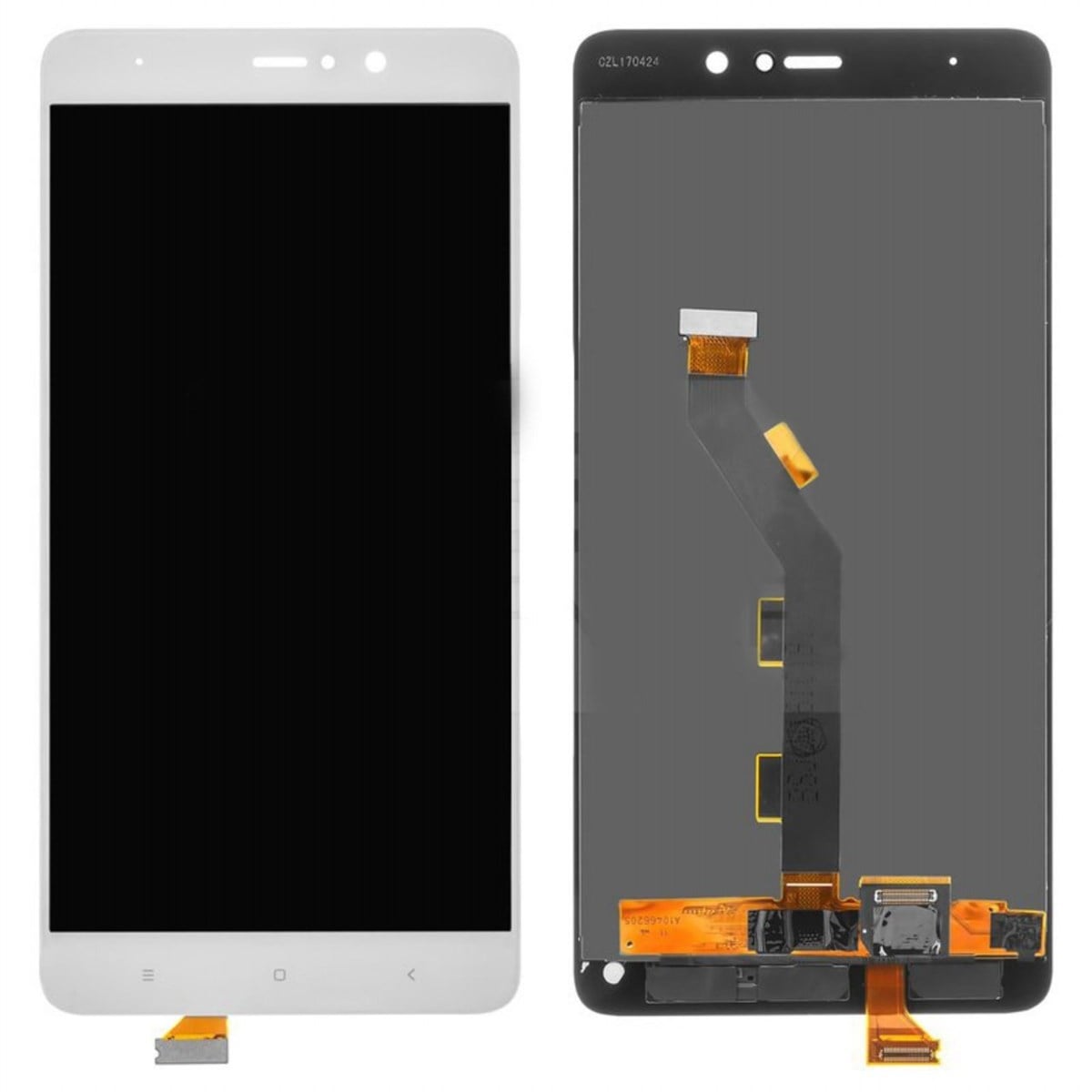 Xiaomi Mi 5s Plus Lcd Ekran Dokunmatik Beyaz Çıtasız