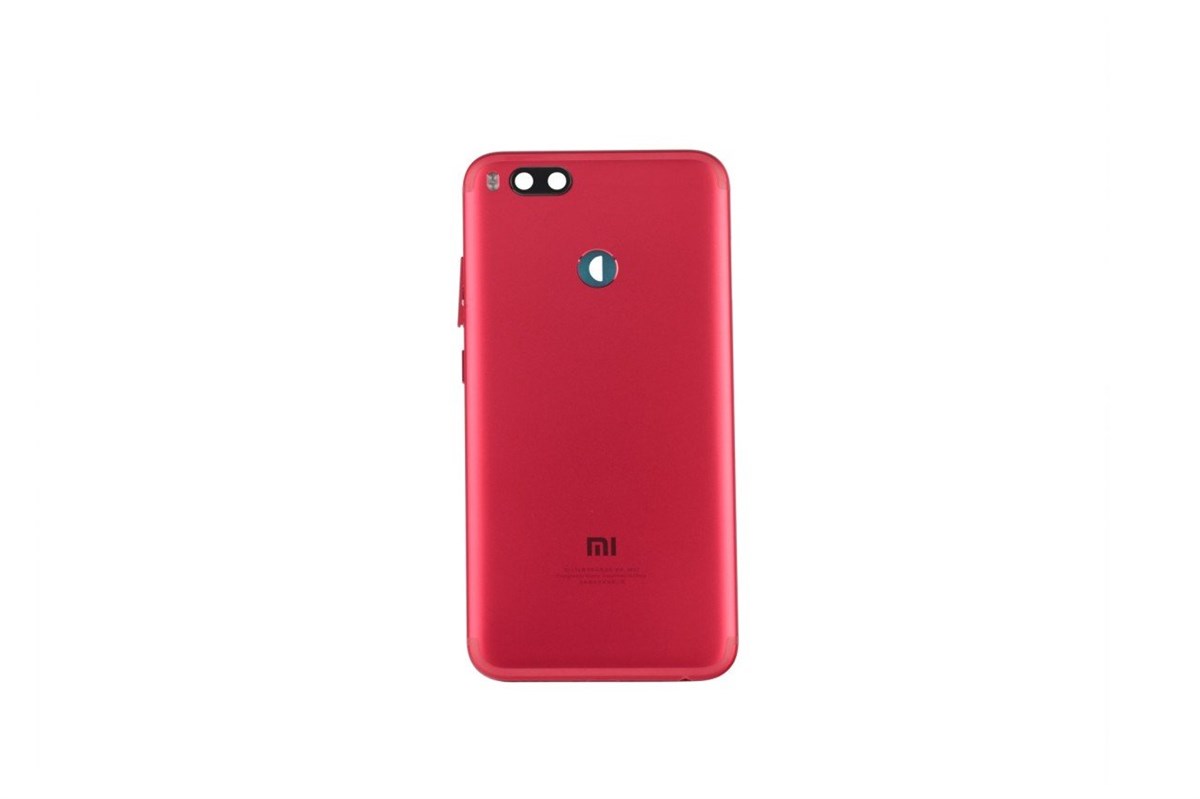 Xiaomi Mi 5x Mi A1 Kasa Kapak Kırmızı Çıtasız