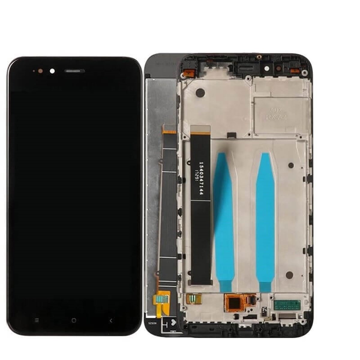 Xiaomi Mi A1 Lcd Ekran Dokunmatik Siyah Çıtalı