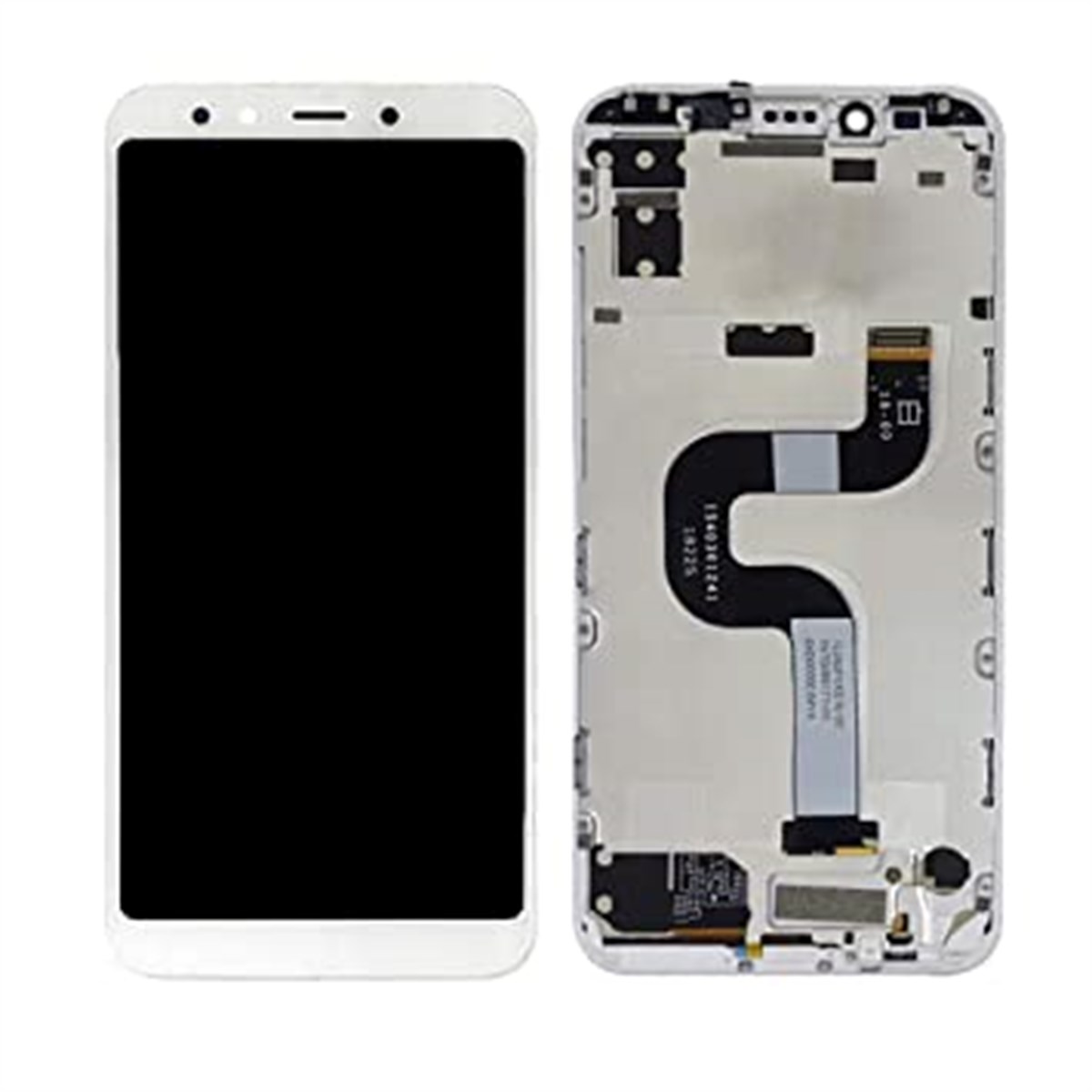 Xiaomi Mi A2 Lcd Ekran Dokunmatik Beyaz Çıtalı