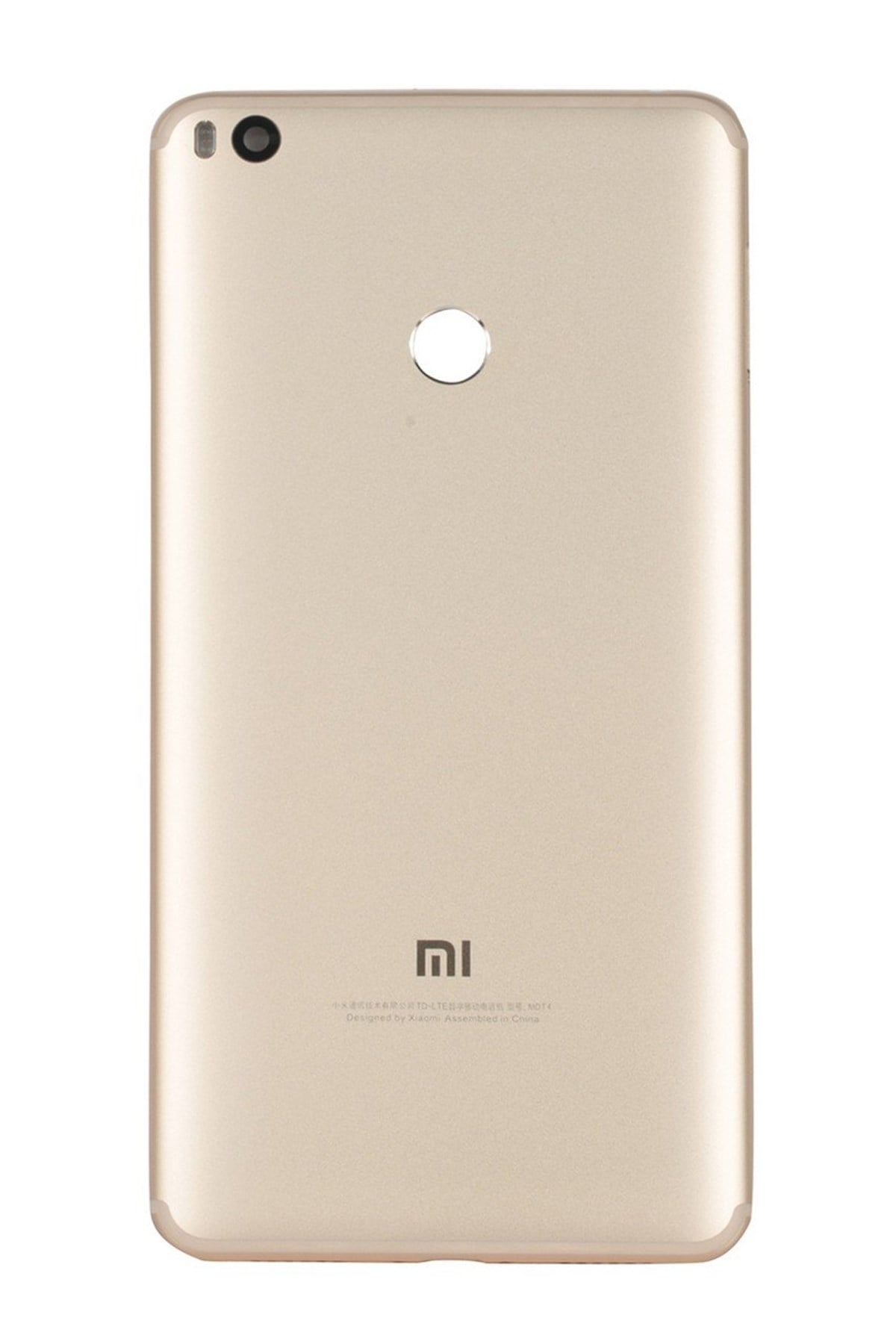 Xiaomi Mi Max 2 Kasa Kapak Gold Çıtasız