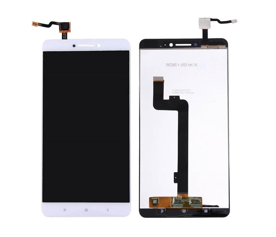 Xiaomi Mi Max 3 Lcd Ekran Dokunmatik Beyaz Çıtasız