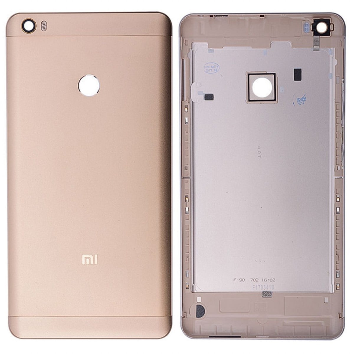 Xiaomi Mi Max Kasa Kapak Gold Çıtasız
