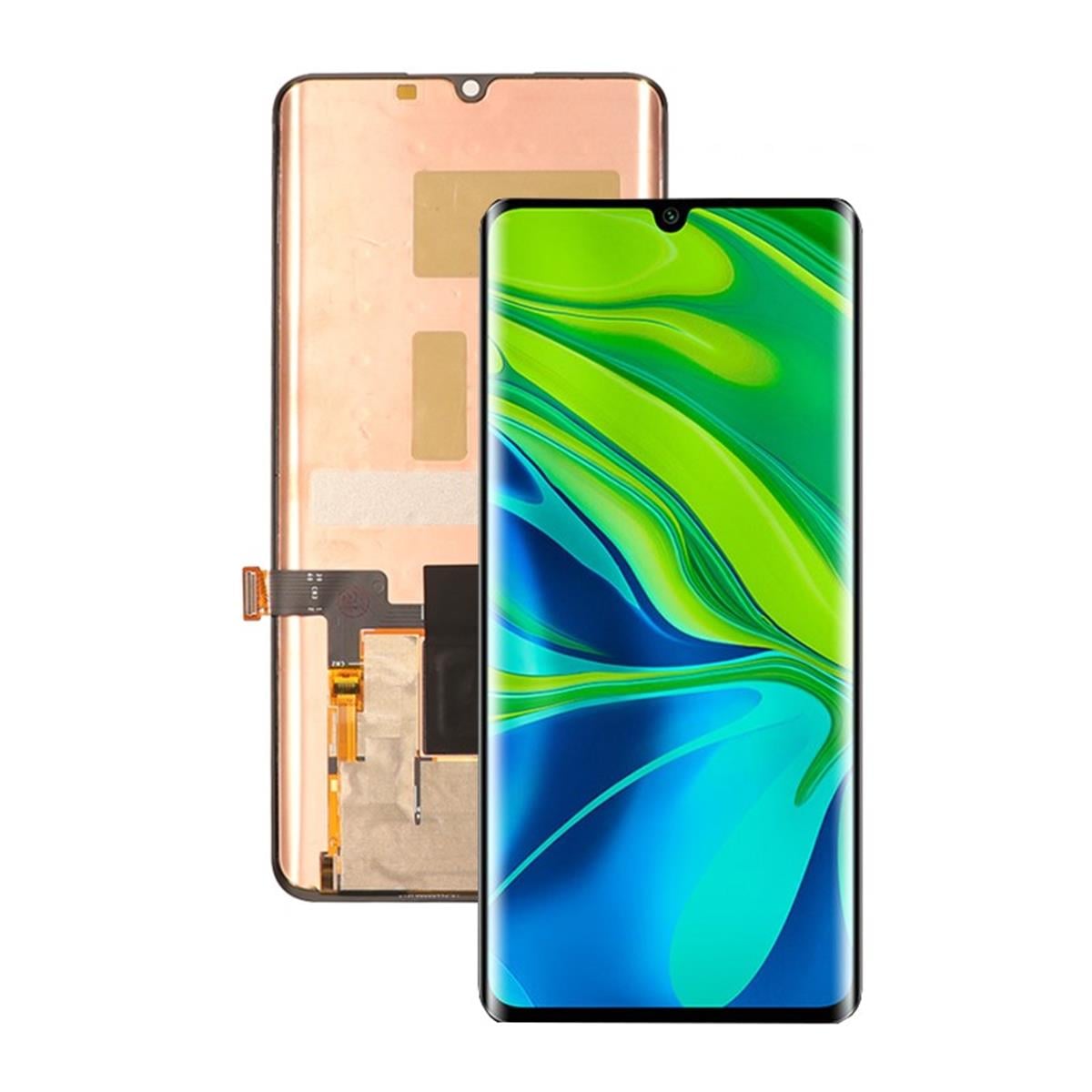 Xiaomi Mi Note 10 Pro Lcd Ekran Dokunmatik Siyah Çıtasız Tft