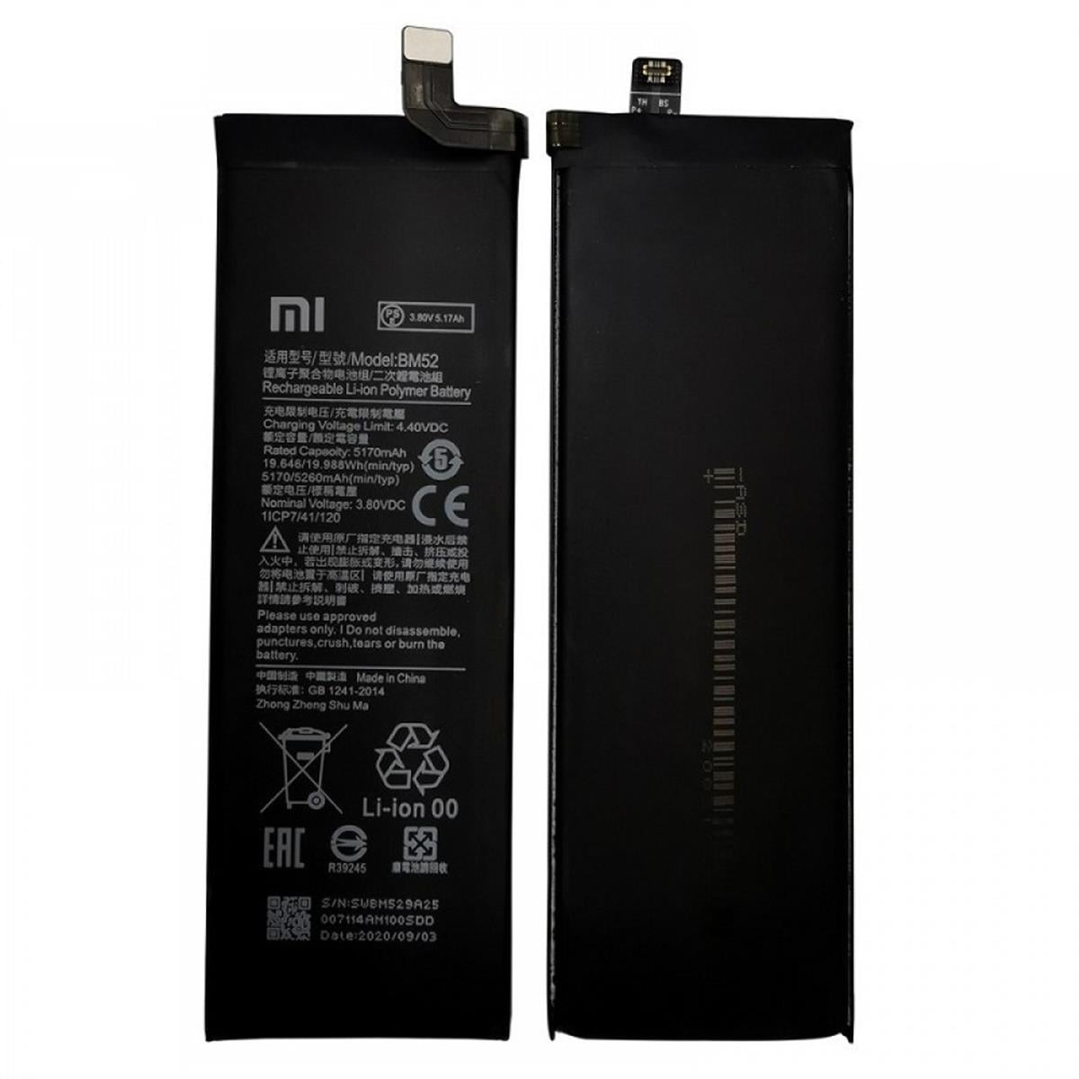 Xiaomi Mi Note 10 Uyumlu Batarya Pil