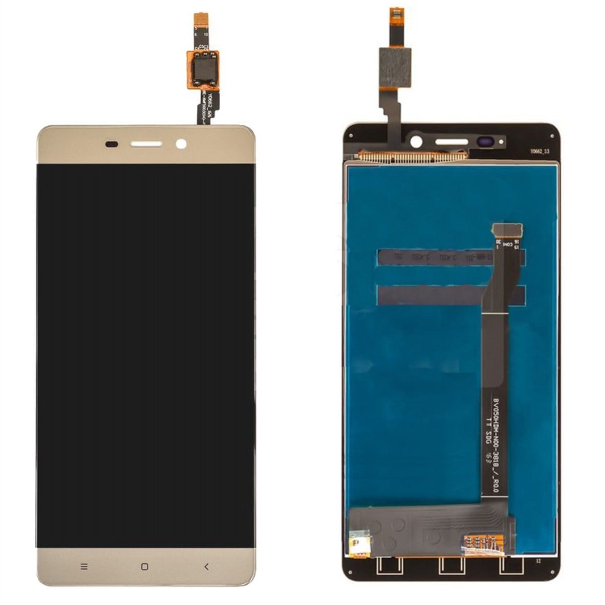 Xiaomi Redmi 4 Lcd Ekran Dokunmatik Gold Çıtasız
