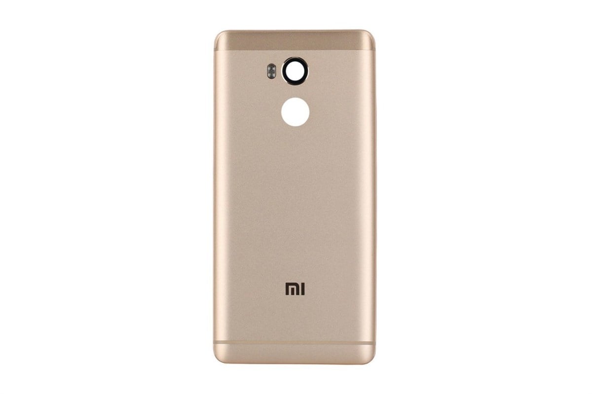 Xiaomi Redmi 4 Prime Kasa Kapak Gold Çıtasız