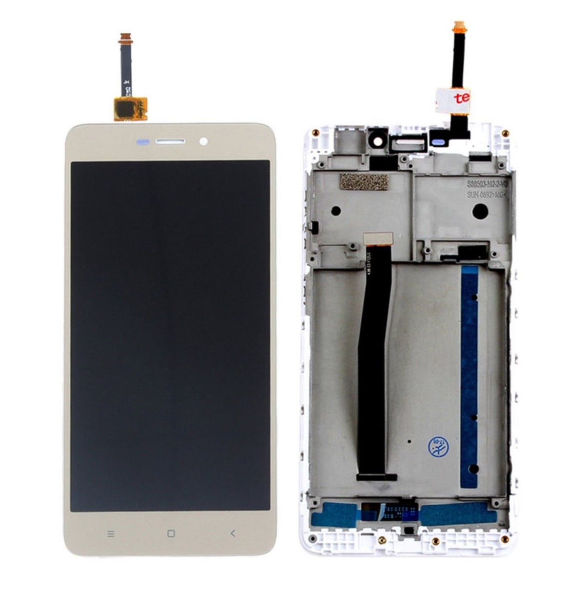 Xiaomi Redmi 4a Lcd Ekran Dokunmatik Gold Çıtalı Servis