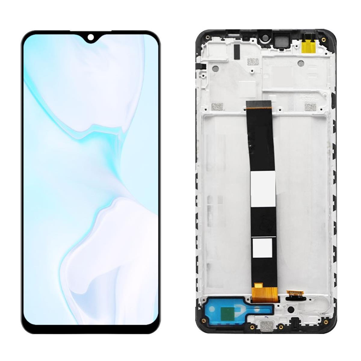 Xiaomi Redmi 9a Lcd Ekran Dokunmatik Siyah Çıtalı