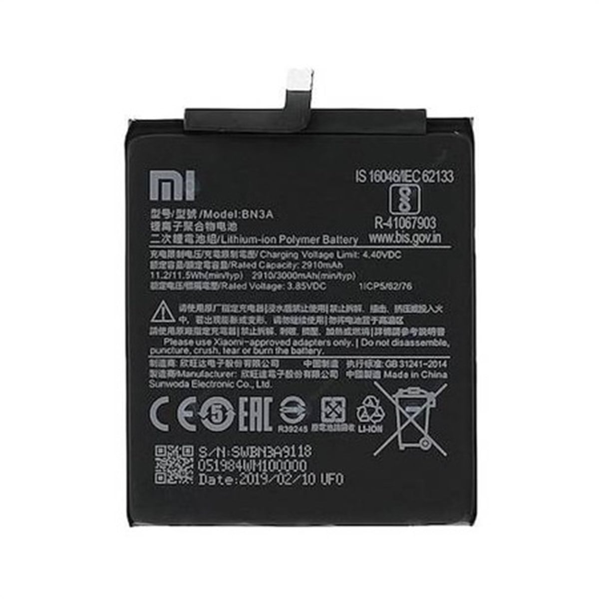 Xiaomi Redmi Go Bn3a Batarya Pil