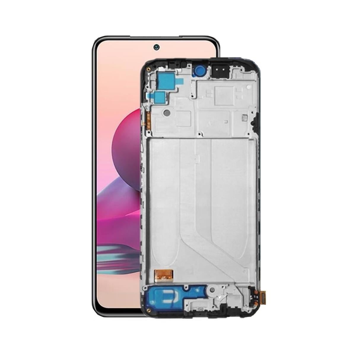 Xiaomi Redmi Note 10 4g Lcd Ekran Dokunmatik Siyah Çıtalı