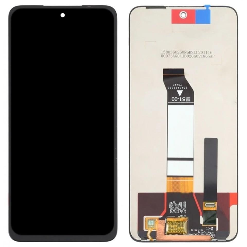 Xiaomi Redmi Note 10 Lcd Ekran Dokunmatik Siyah Çıtasız