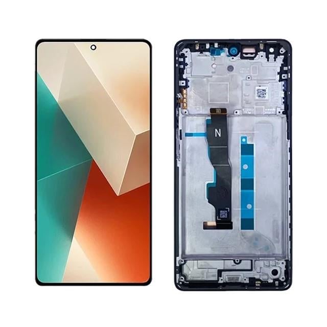 Xiaomi Redmi Note 13 5g Lcd Ekran Dokunmatik Siyah Çıtalı Oled