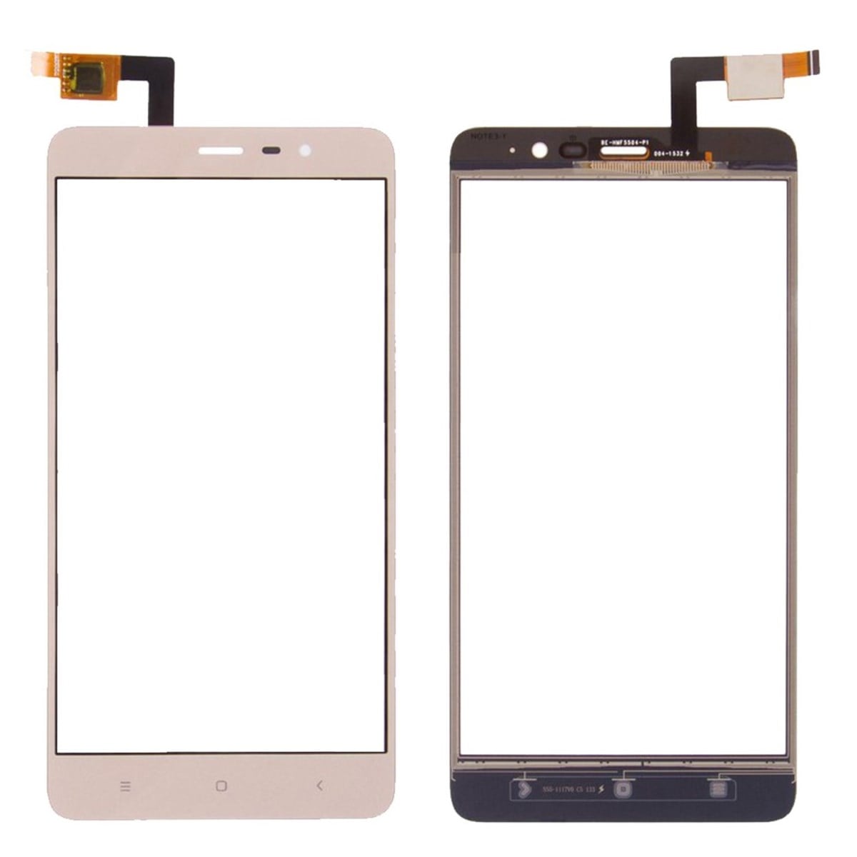 Xiaomi Redmi Note 3 Dokunmatik Touch Gold Çıtasız