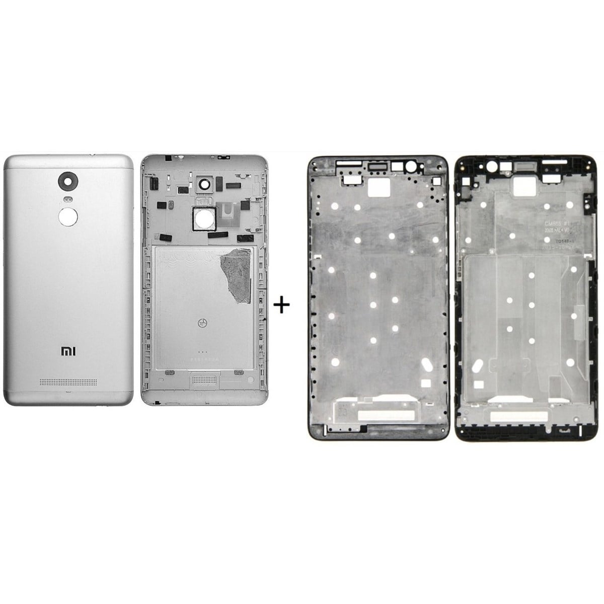 Xiaomi Redmi Note 3 Kasa Kapak Beyaz Çıtalı