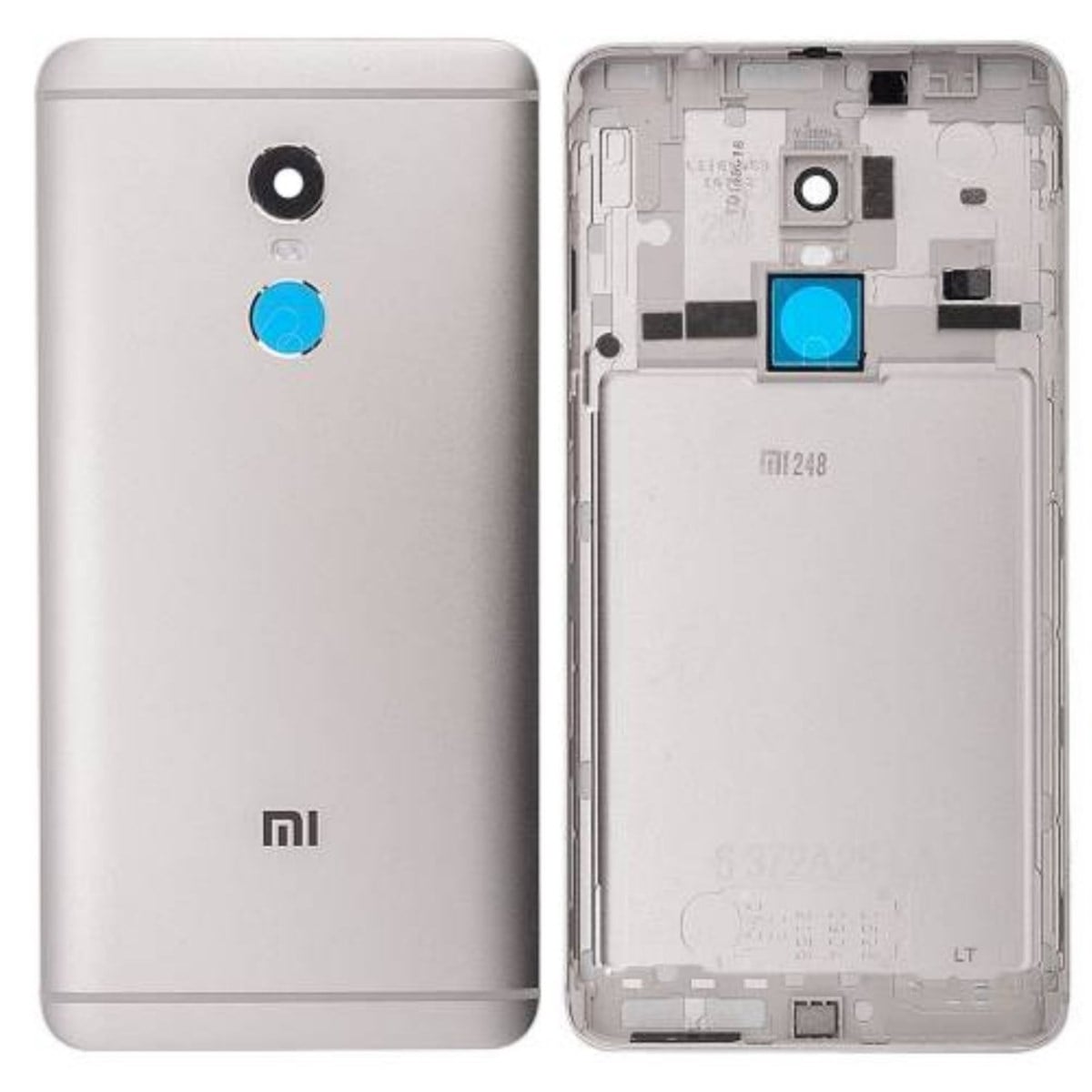 Xiaomi Redmi Note 4 Kasa Kapak Gümüş Çıtasız