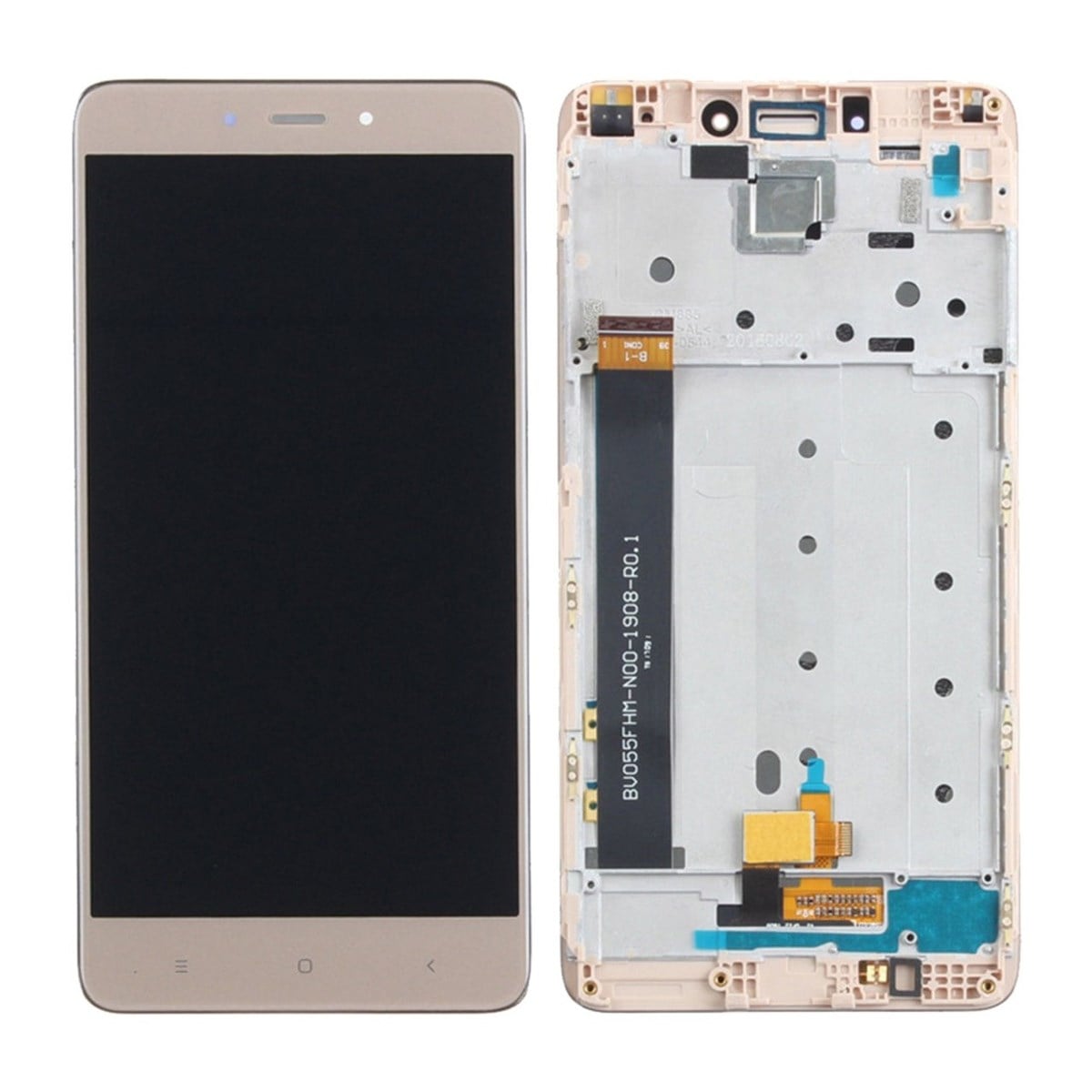 Xiaomi Redmi Note 4 Lcd Ekran Dokunmatik Gold Çıtalı Servis