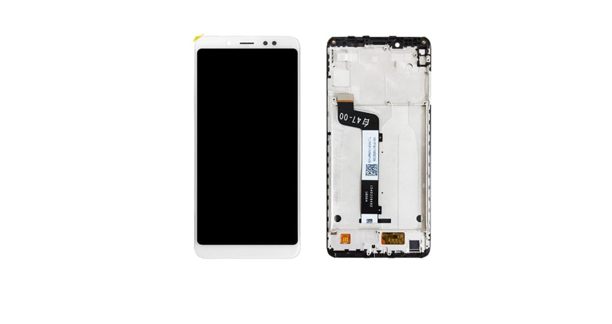 Xiaomi Redmi Note 5 Lcd Ekran Beyaz Çıtalı