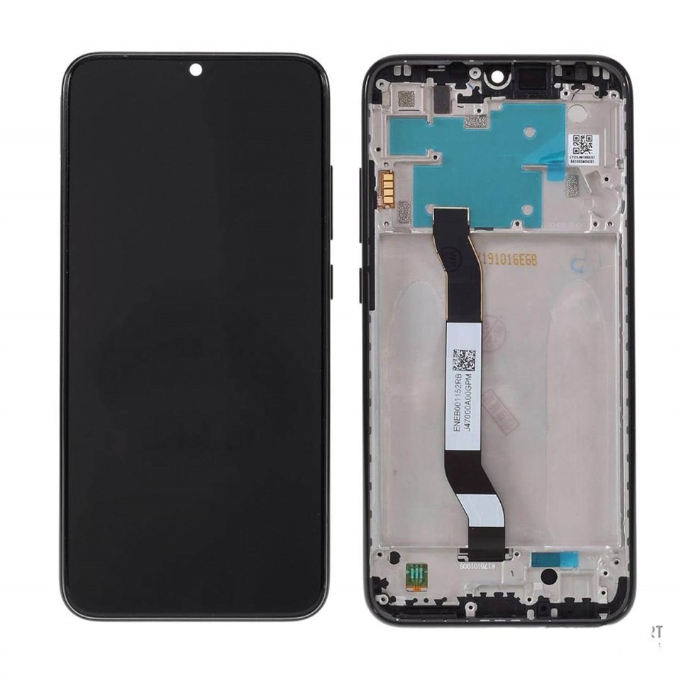 Xiaomi Redmi Note 8 Lcd Ekran Dokunmatik Siyah Çıtalı