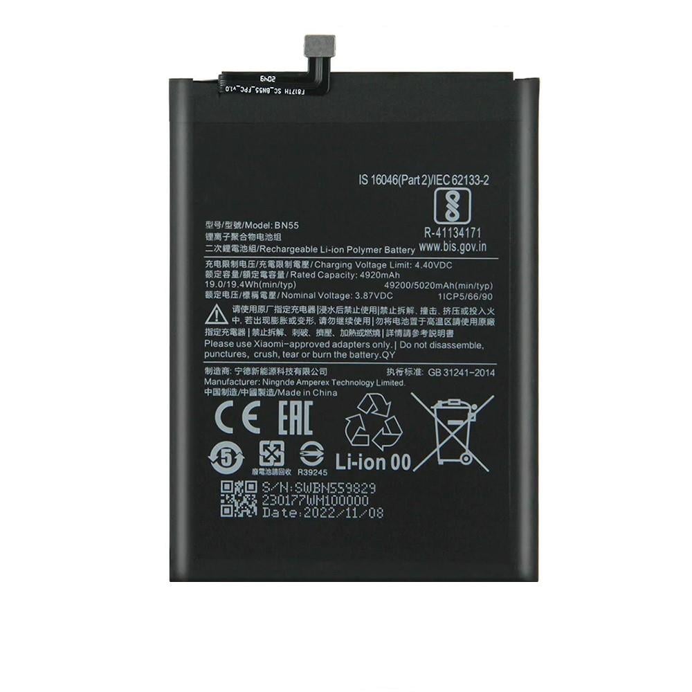 Xiaomi Redmi Note 9 Pro Bn55 Batarya Pil