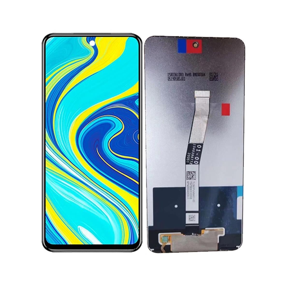 Xiaomi Redmi Note 9 Pro Lcd Ekran Dokunmatik Çıtasız Servis