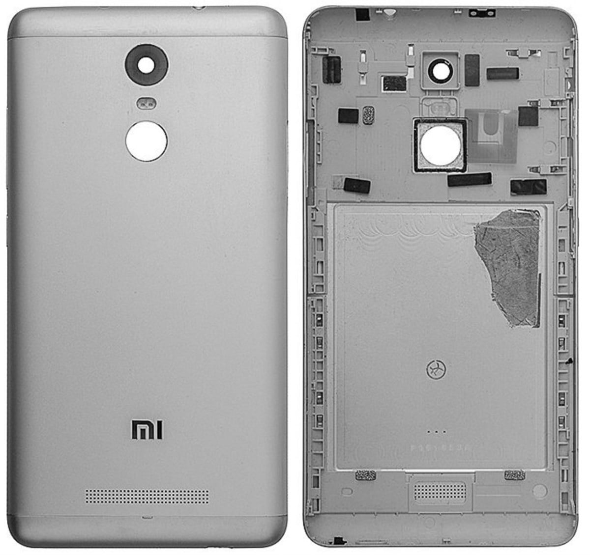 Xiaomi Redmi Pro Kasa Kapak Siyah Çıtasız