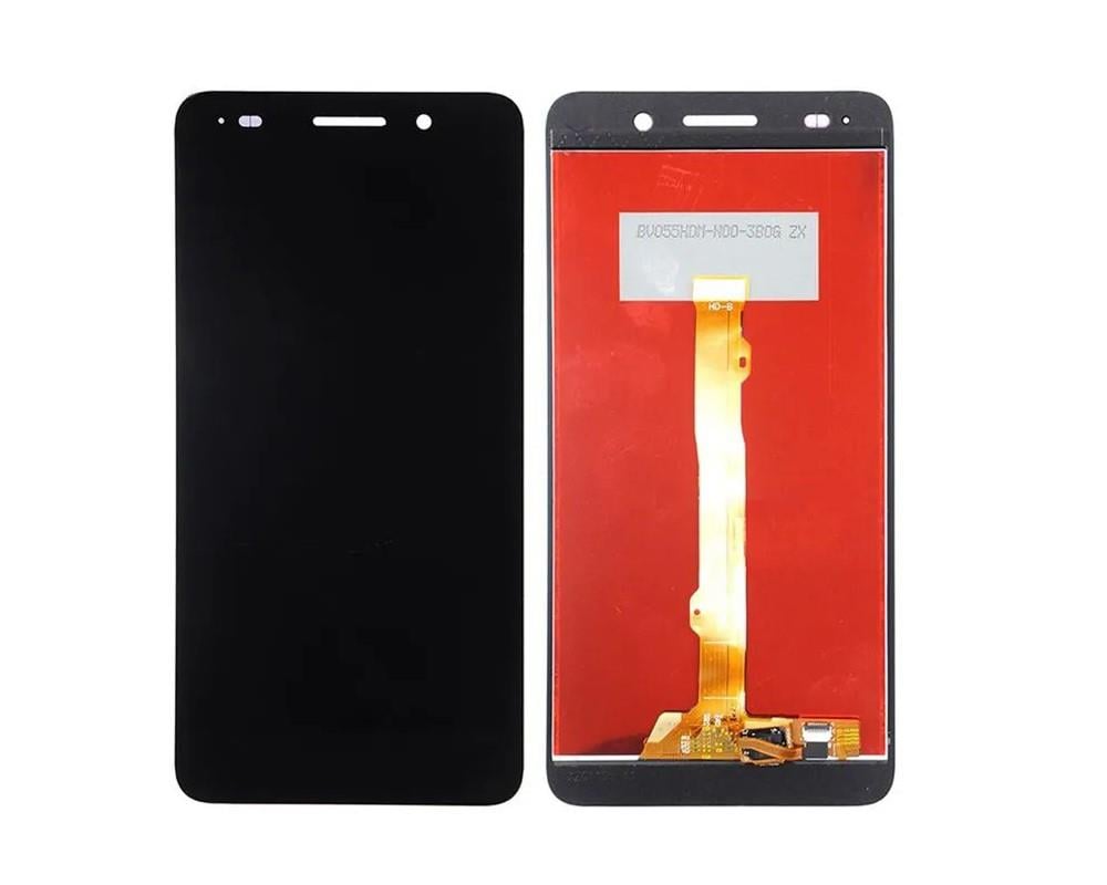 Y6 2 Uyumlu Lcd Ekran Dokunmatik Siyah Çıtasız