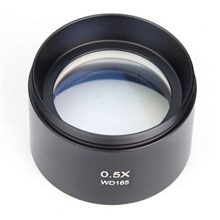 0.5X Mikroskop Yardımcı Objektif Lens